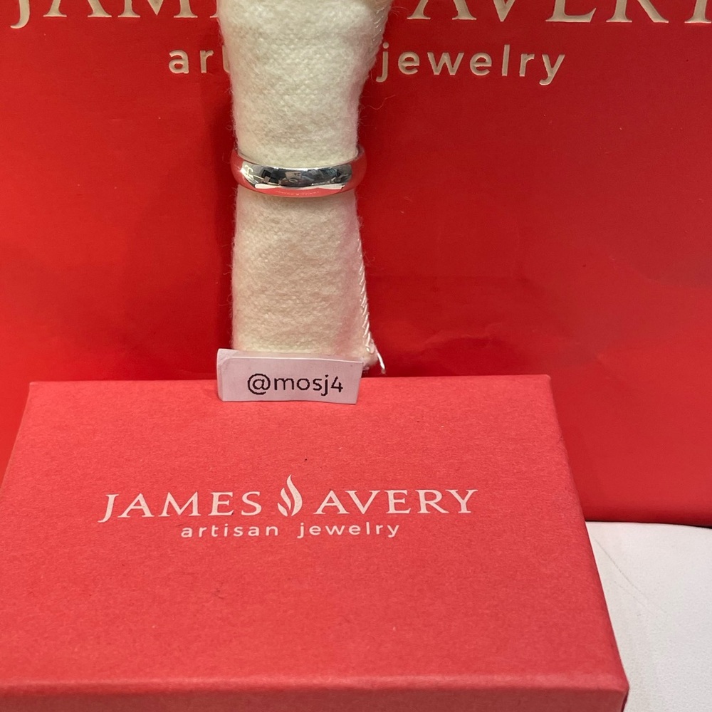 James Avery Narrow Athena Wedding Band